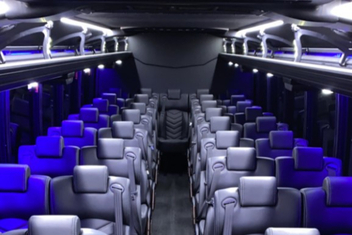 Bristol Charter Bus Interior