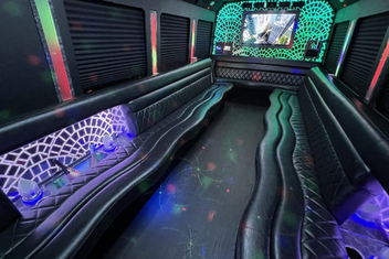 Bristol Limo Bus Interior