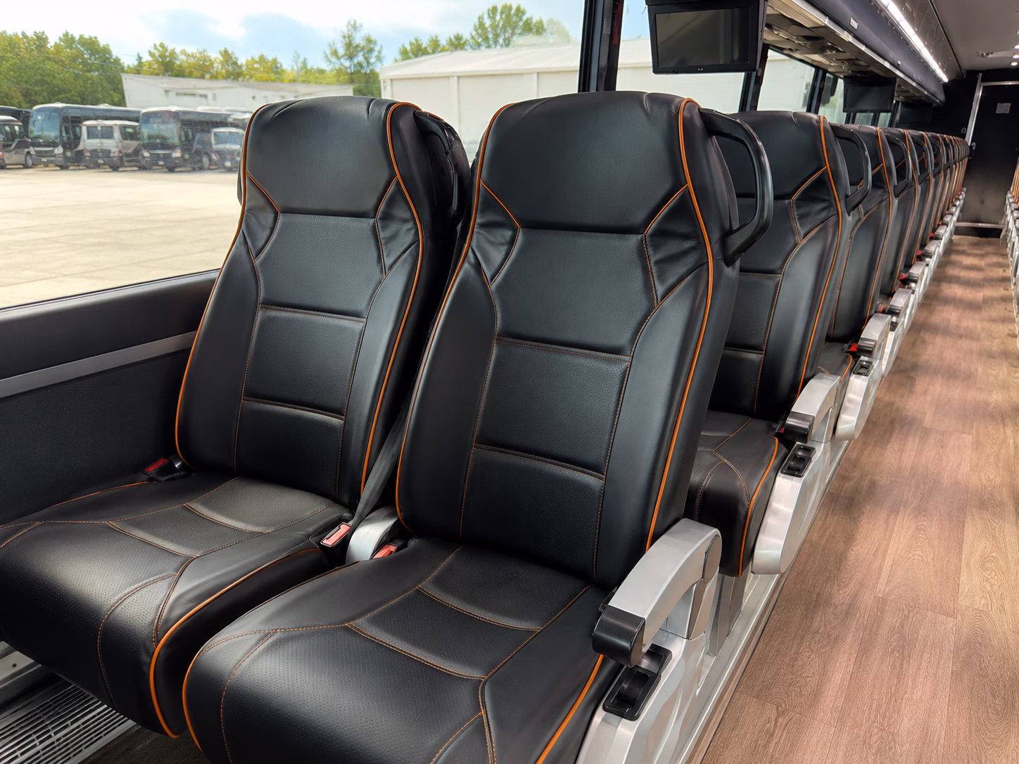 bristol charter bus rental inside